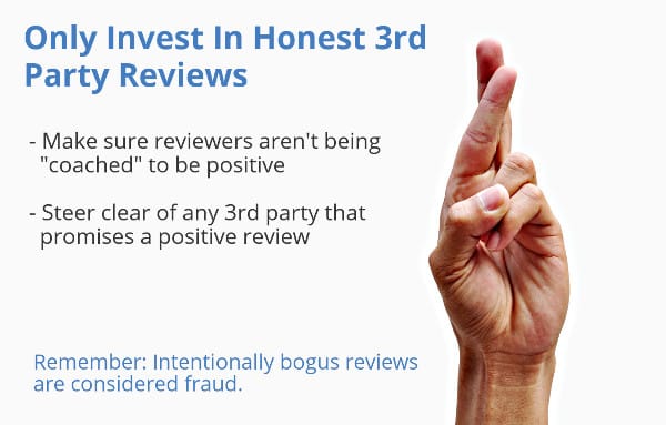 Paid reviews