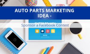 marketing idea sponsor a facebook contest