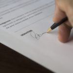 Contract Deal Business Document Signature